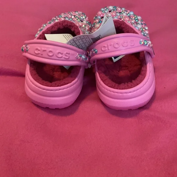 Rhinestone Embellished Crocs.
